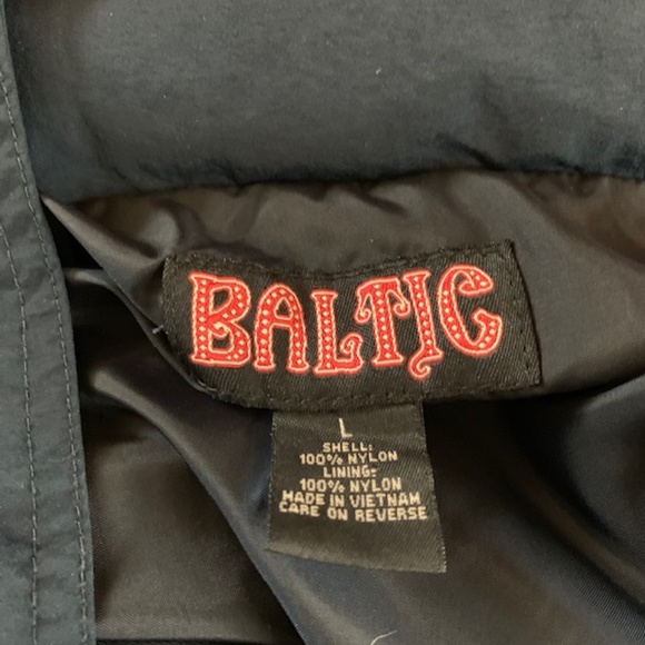 Baltic Navy Blue Zip Up Jacket Size Large - Picture 8 of 8